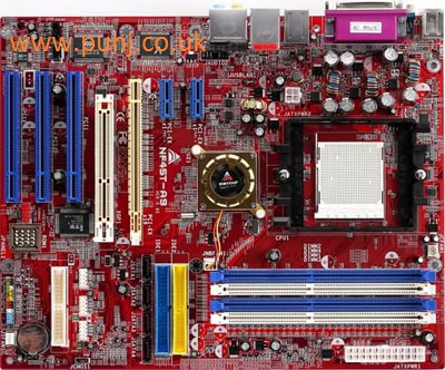 BioStar Motherboard NF4ST A9